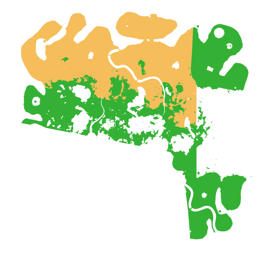 Biome Rust Map: Procedural Map, Size: 4500, Seed: 173261570