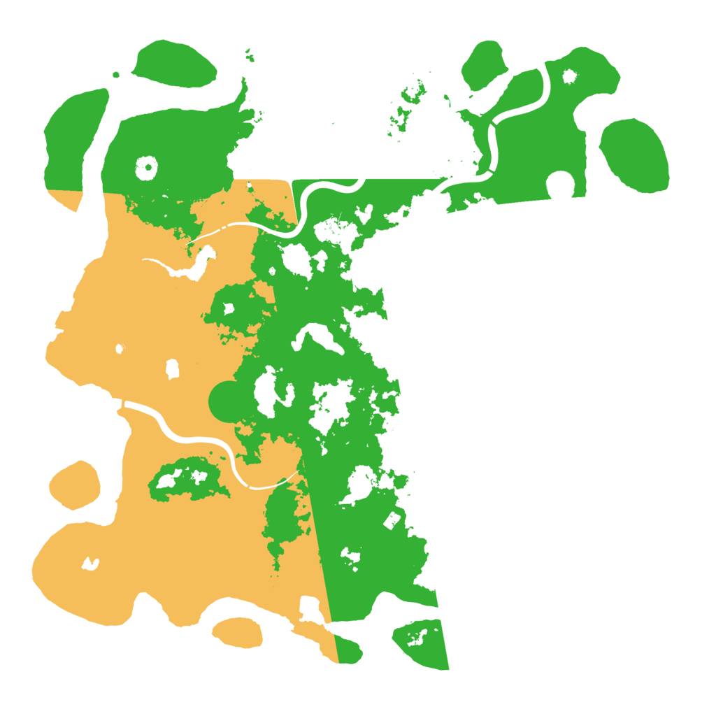 Biome Rust Map: Procedural Map, Size: 4500, Seed: 1448772510