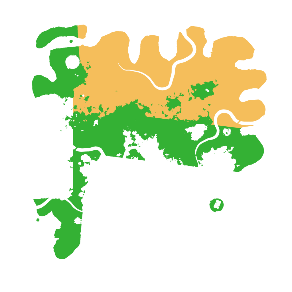 Biome Rust Map: Procedural Map, Size: 3750, Seed: 2354