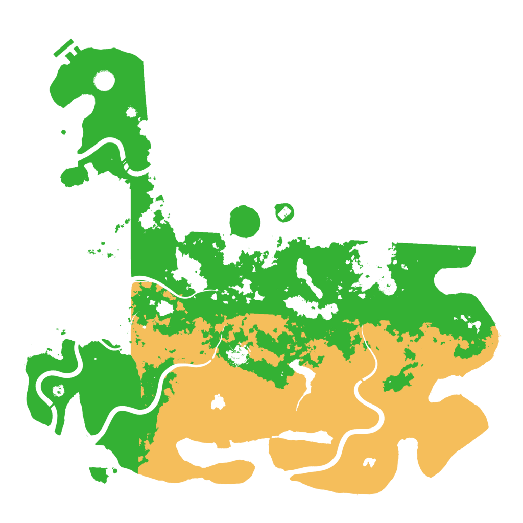 Biome Rust Map: Procedural Map, Size: 4500, Seed: 1862016892