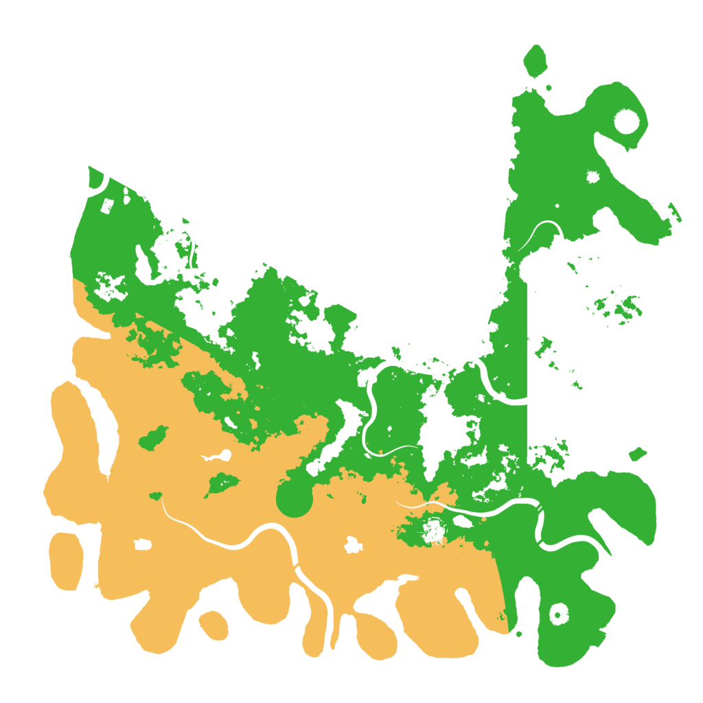 Biome Rust Map: Procedural Map, Size: 5000, Seed: 2132486888