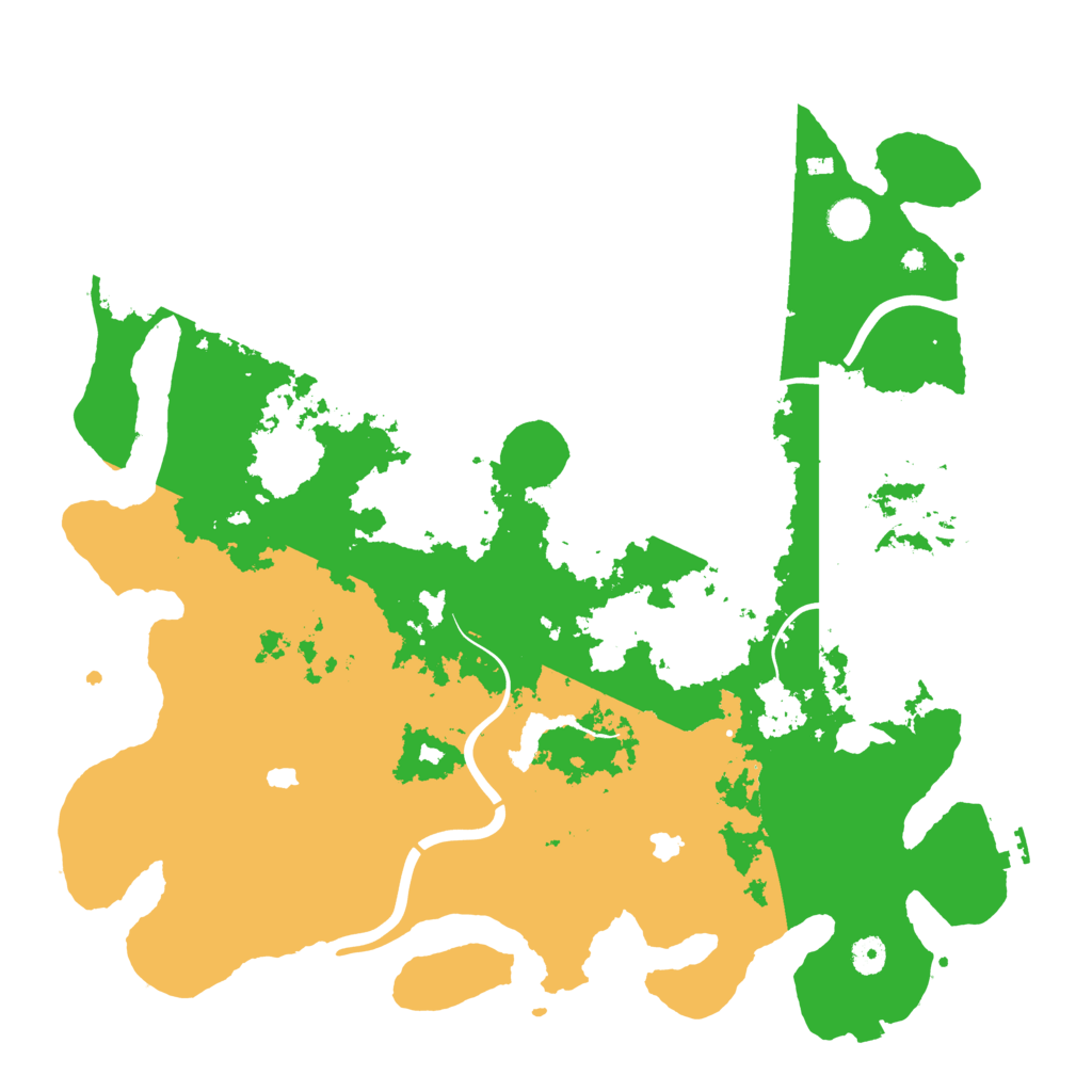 Biome Rust Map: Procedural Map, Size: 4500, Seed: 1774793505