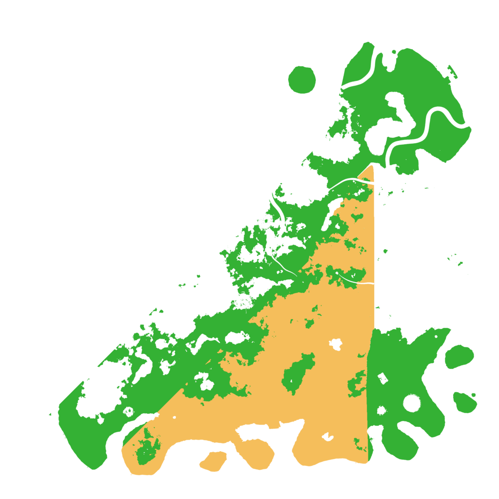 Biome Rust Map: Procedural Map, Size: 5000, Seed: 243598676