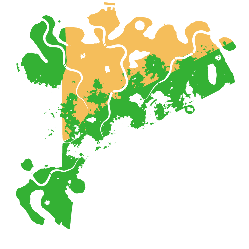 Biome Rust Map: Procedural Map, Size: 4500, Seed: 984644583