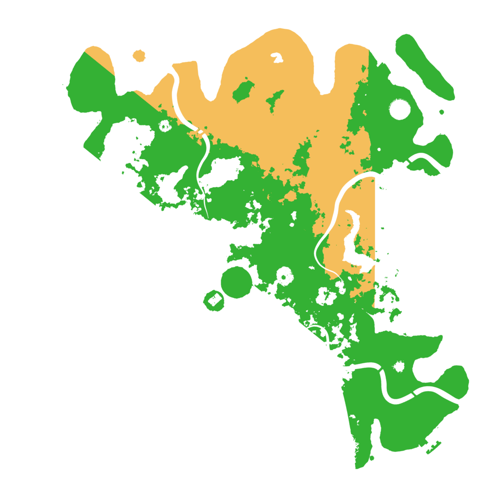Biome Rust Map: Procedural Map, Size: 4250, Seed: 698632111