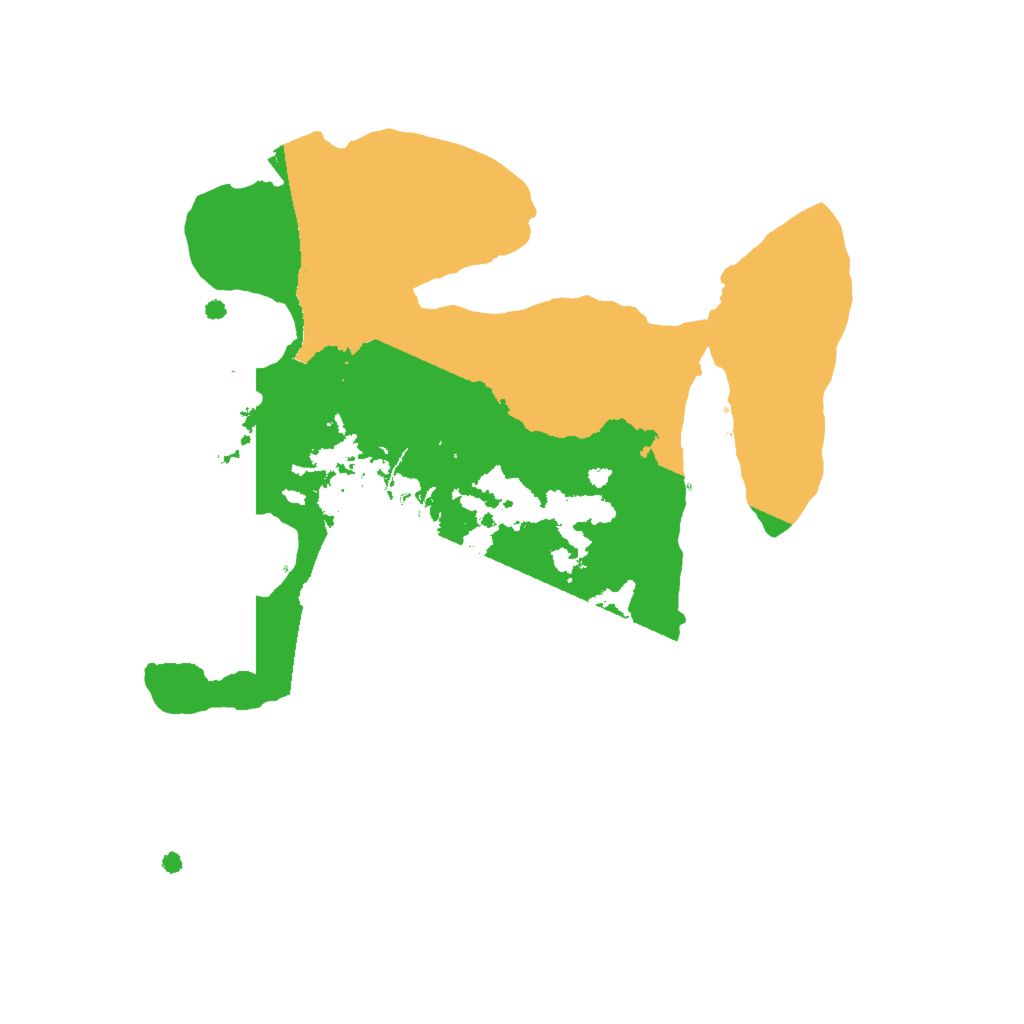 Biome Rust Map: Procedural Map, Size: 2000, Seed: 1831506500