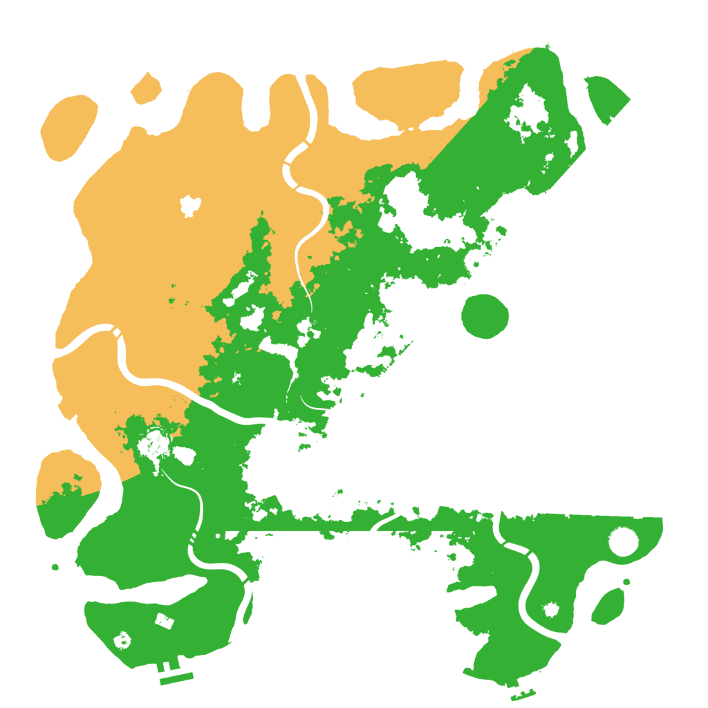 Biome Rust Map: Procedural Map, Size: 4250, Seed: 1576258117