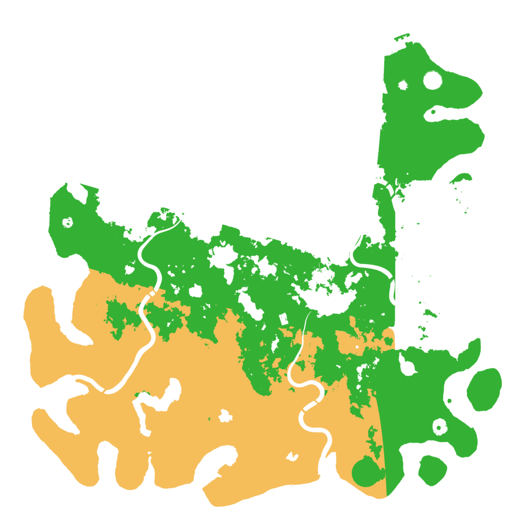 Biome Rust Map: Procedural Map, Size: 5000, Seed: 1527377351