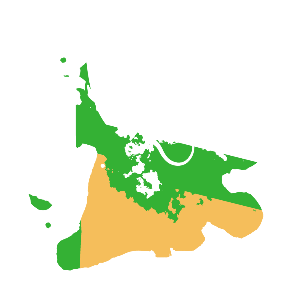 Biome Rust Map: Procedural Map, Size: 2225, Seed: 403674600