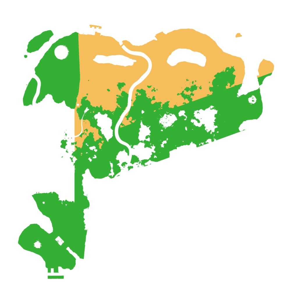 Biome Rust Map: Procedural Map, Size: 3750, Seed: 1207075788