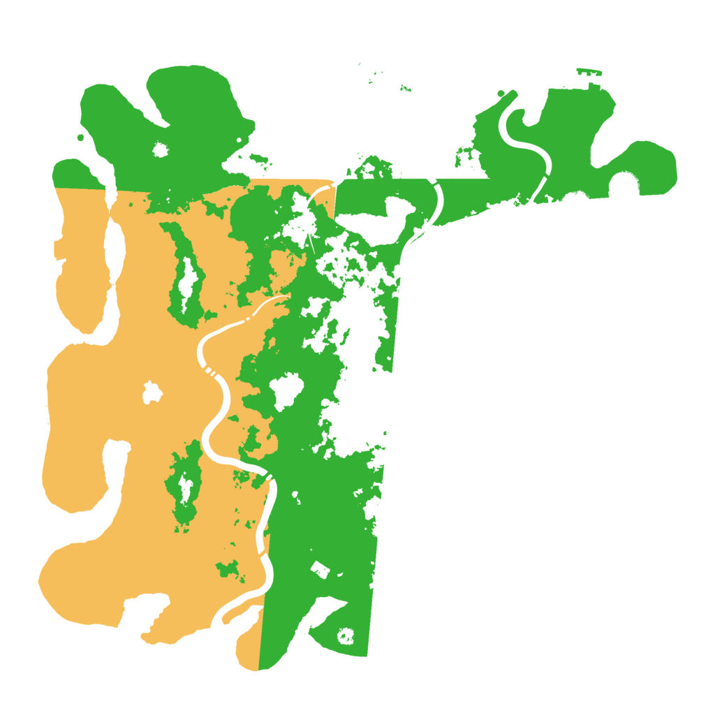 Biome Rust Map: Procedural Map, Size: 4250, Seed: 186079354