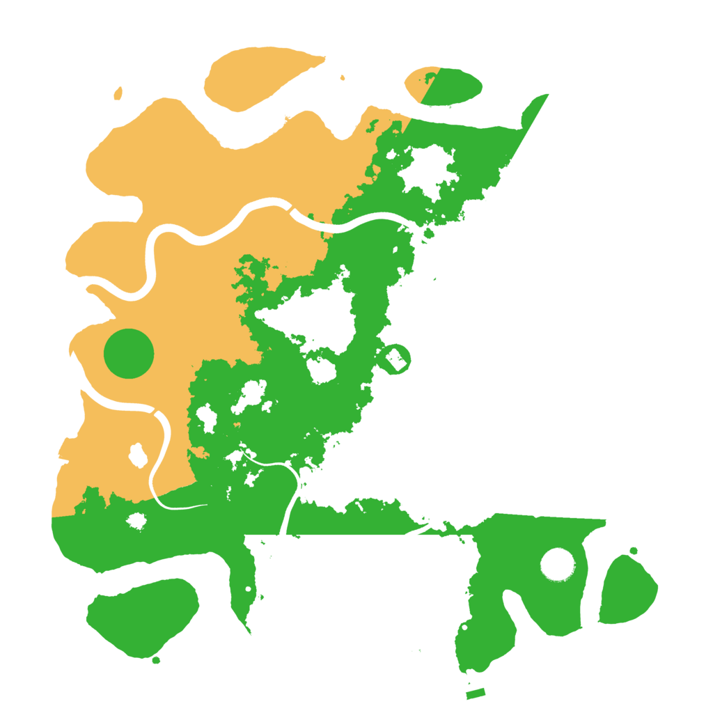 Biome Rust Map: Procedural Map, Size: 3750, Seed: 1544837919