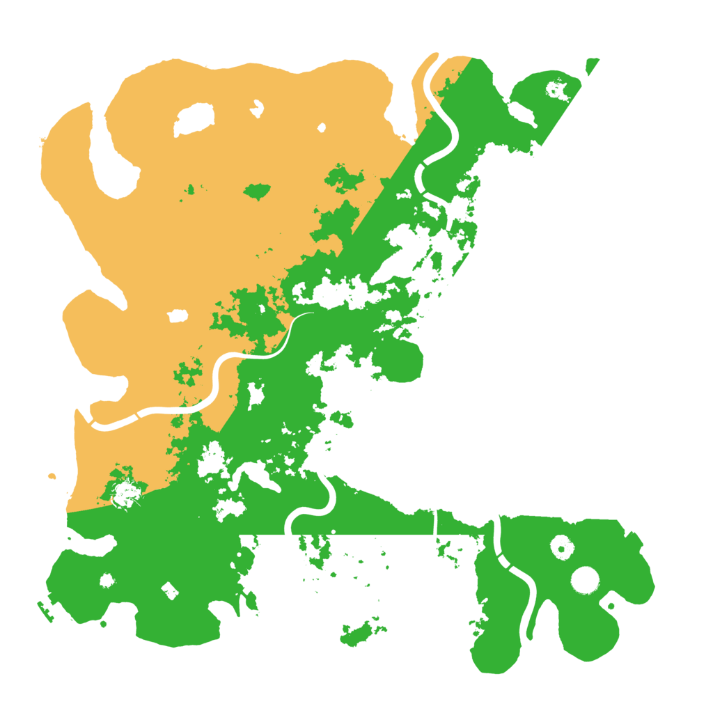 Biome Rust Map: Procedural Map, Size: 4500, Seed: 449439402