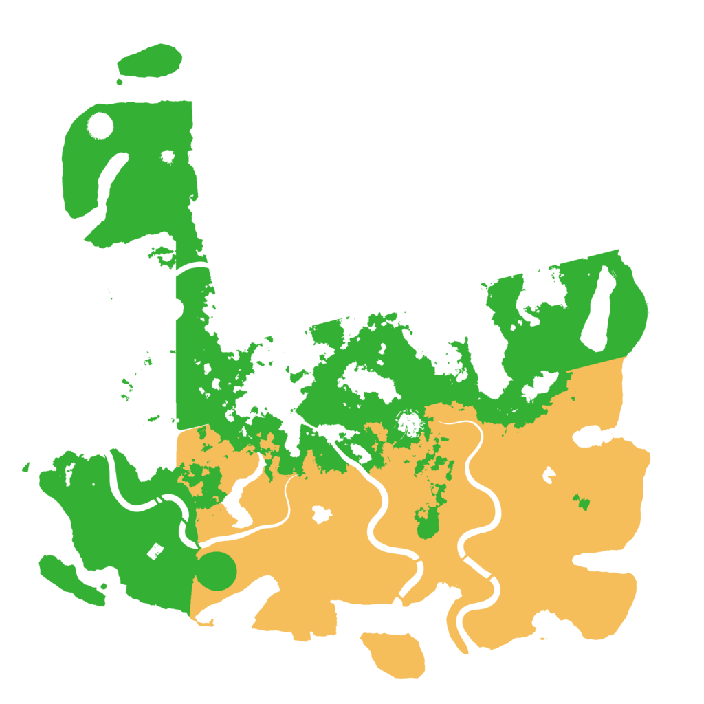 Biome Rust Map: Procedural Map, Size: 4738, Seed: 900009