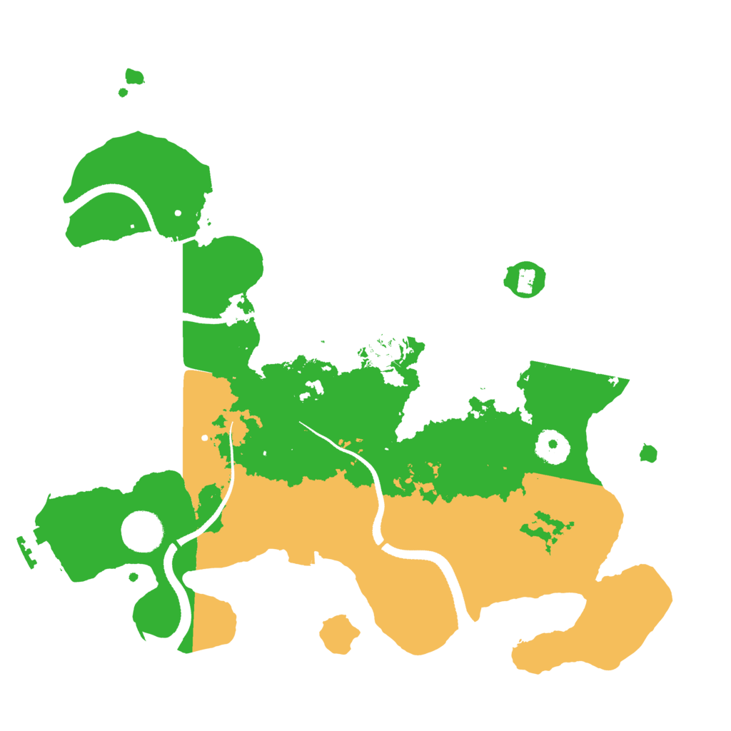 Biome Rust Map: Procedural Map, Size: 3250, Seed: 1666459794