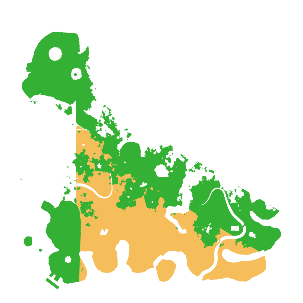 Biome Rust Map: Procedural Map, Size: 4000, Seed: 21095