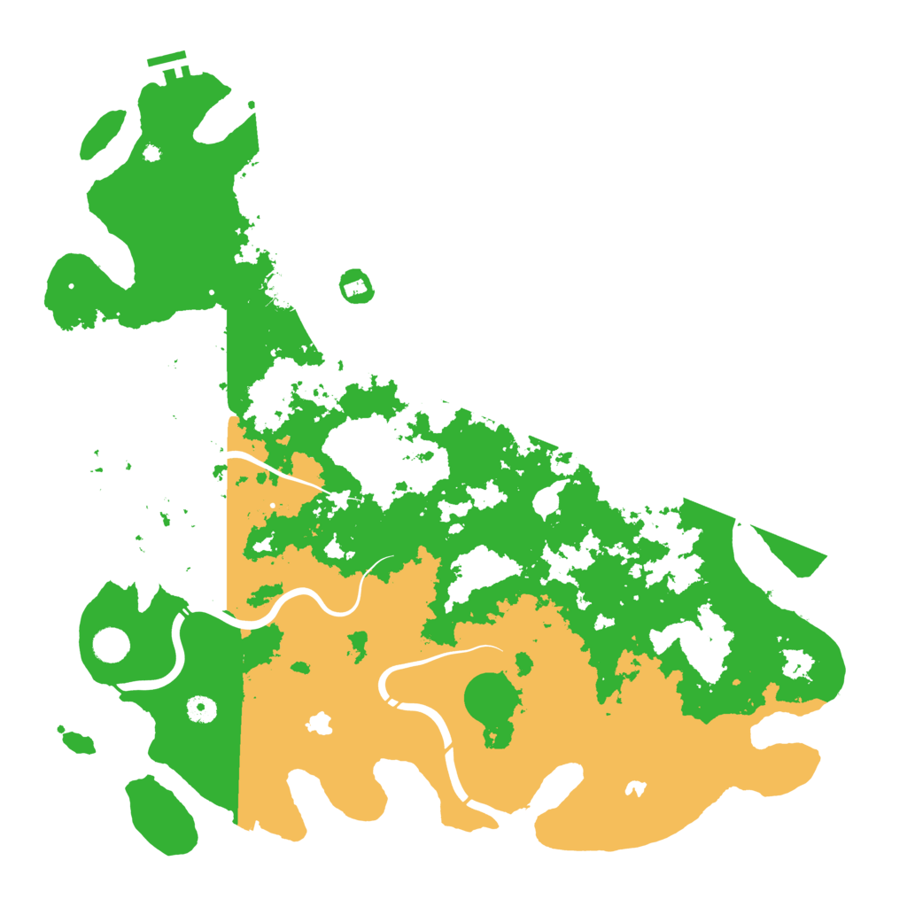 Biome Rust Map: Procedural Map, Size: 4700, Seed: 1591820790