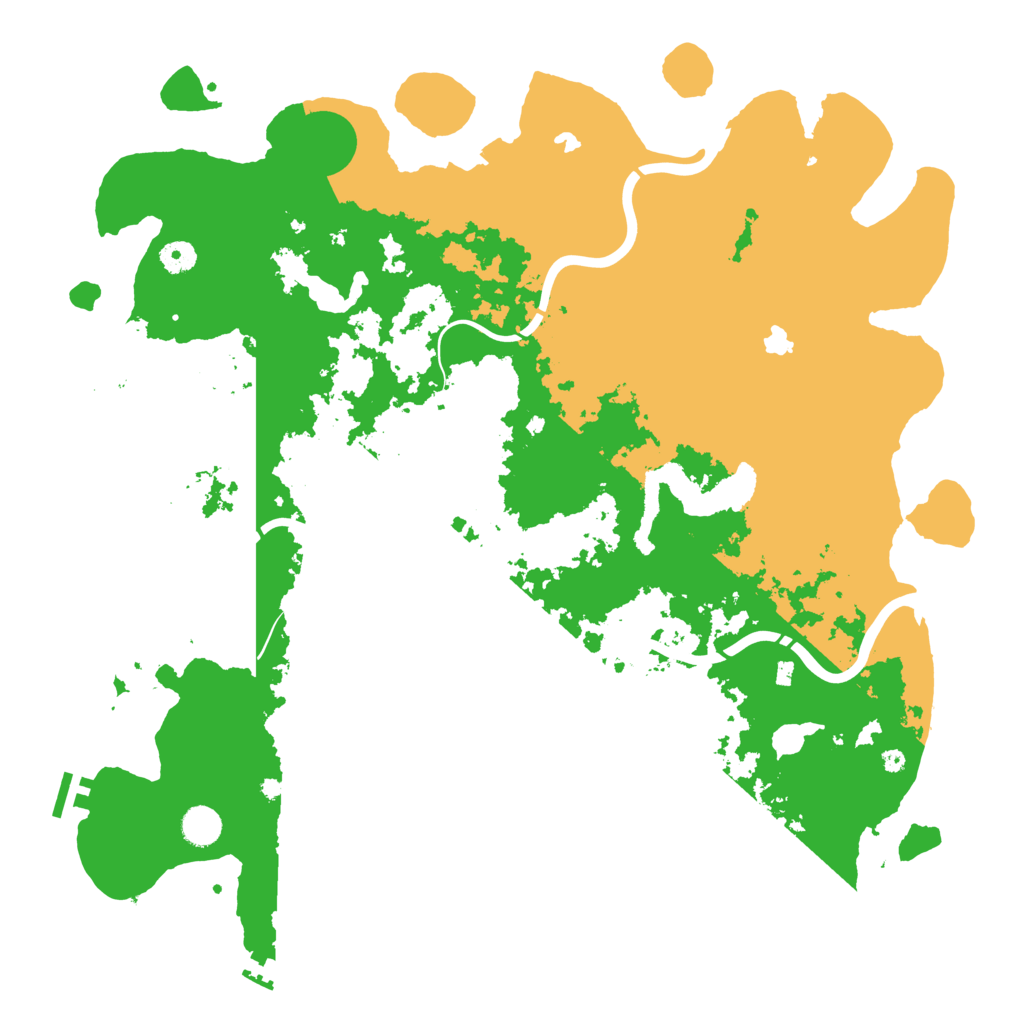 Biome Rust Map: Procedural Map, Size: 4500, Seed: 639509066