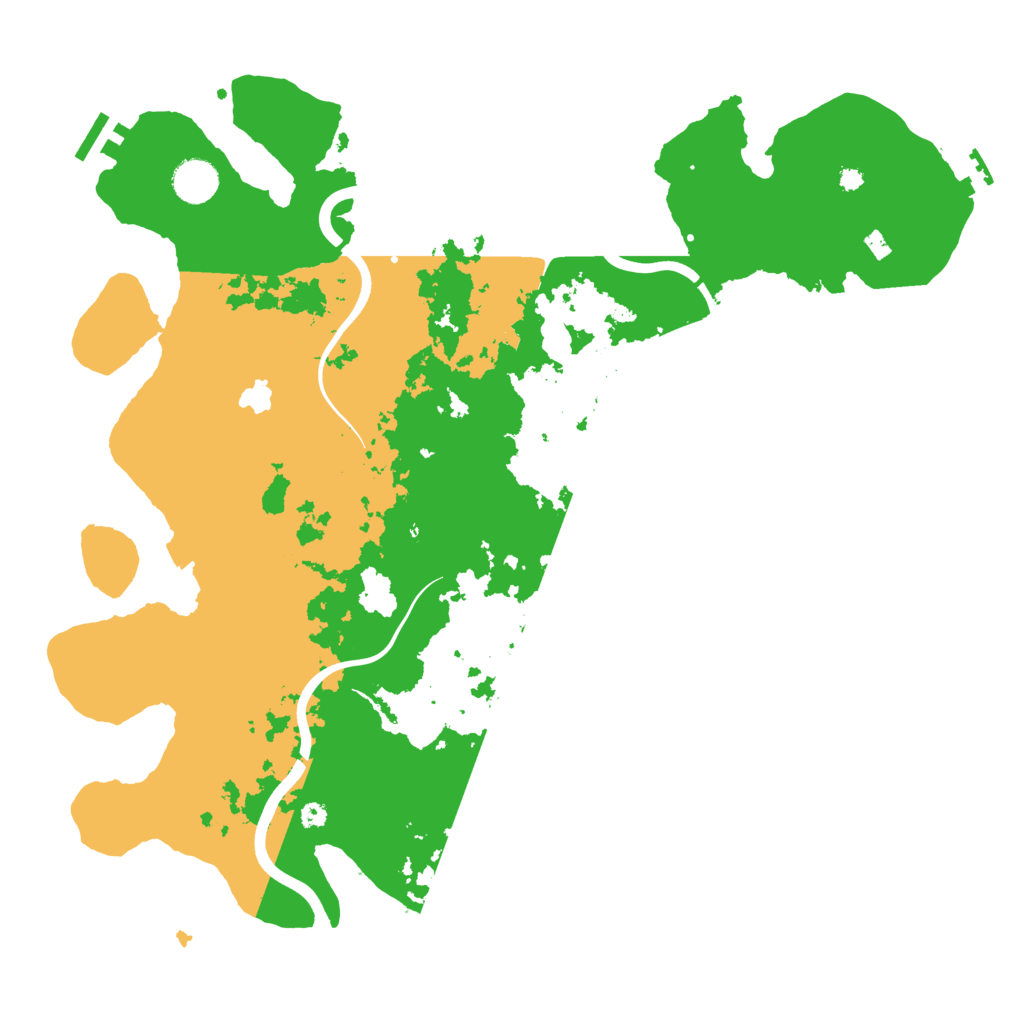 Biome Rust Map: Procedural Map, Size: 4000, Seed: 74443100