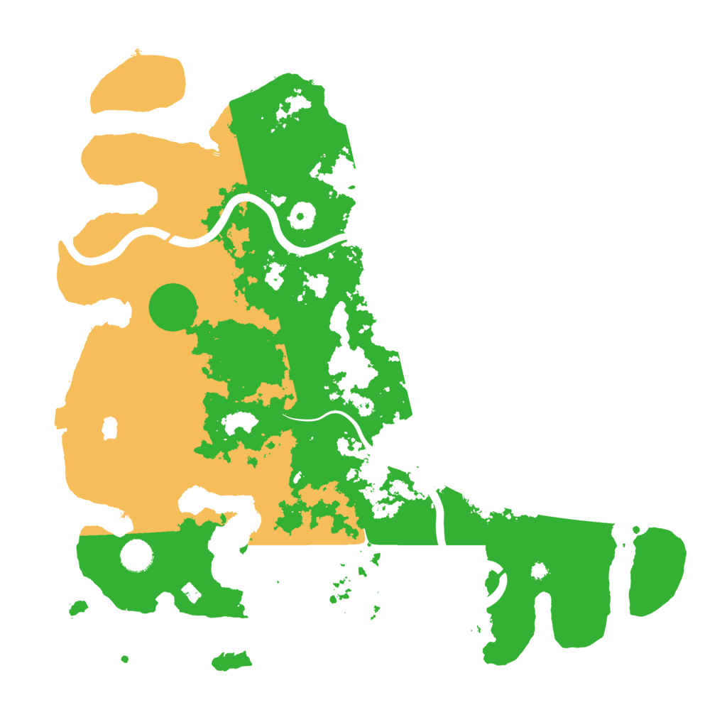 Biome Rust Map: Procedural Map, Size: 4000, Seed: 3720