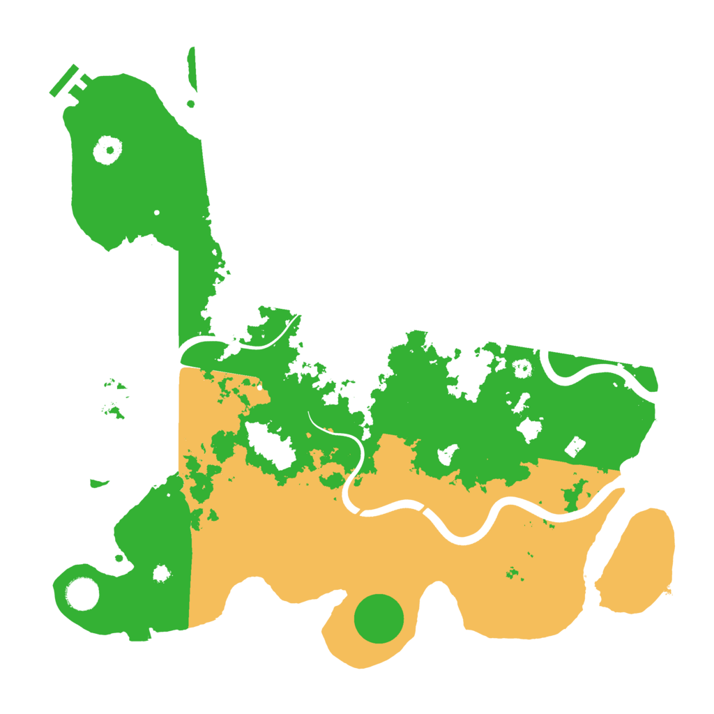 Biome Rust Map: Procedural Map, Size: 3800, Seed: 1575594196