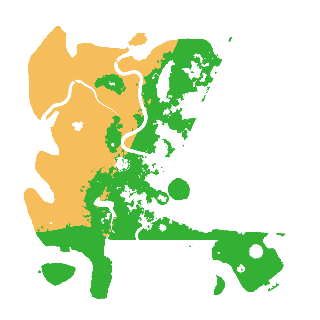 Biome Rust Map: Procedural Map, Size: 4000, Seed: 91534769