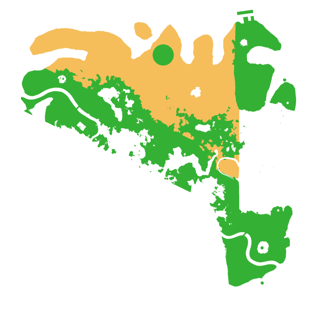 Biome Rust Map: Procedural Map, Size: 4000, Seed: 926010846