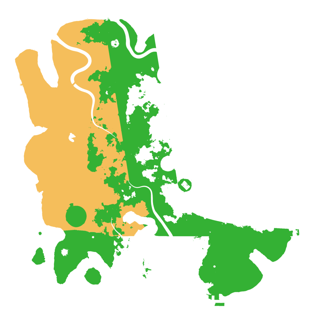 Biome Rust Map: Procedural Map, Size: 4000, Seed: 14351237