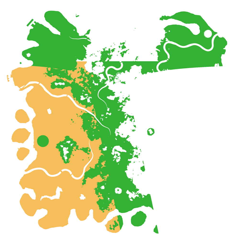 Biome Rust Map: Procedural Map, Size: 5500, Seed: 1243294241