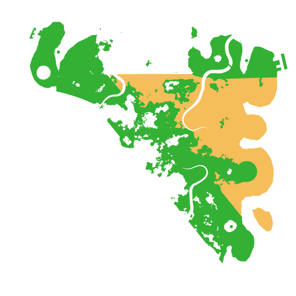 Biome Rust Map: Procedural Map, Size: 3750, Seed: 652983653
