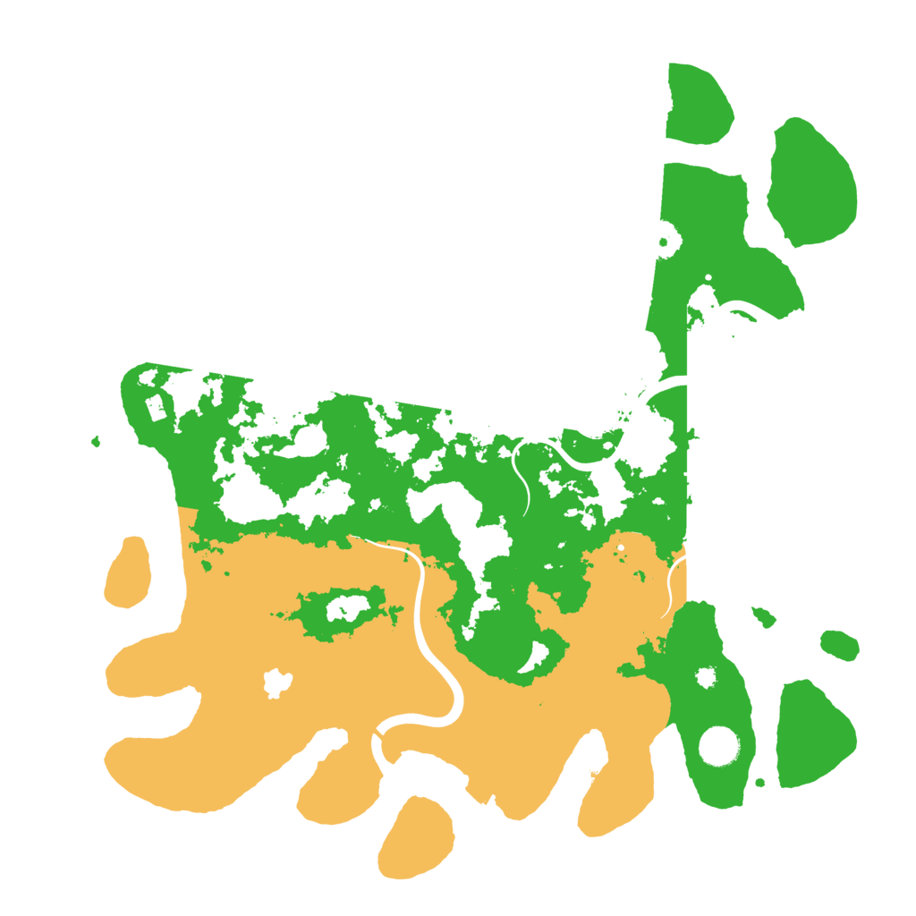 Biome Rust Map: Procedural Map, Size: 4000, Seed: 2001834974