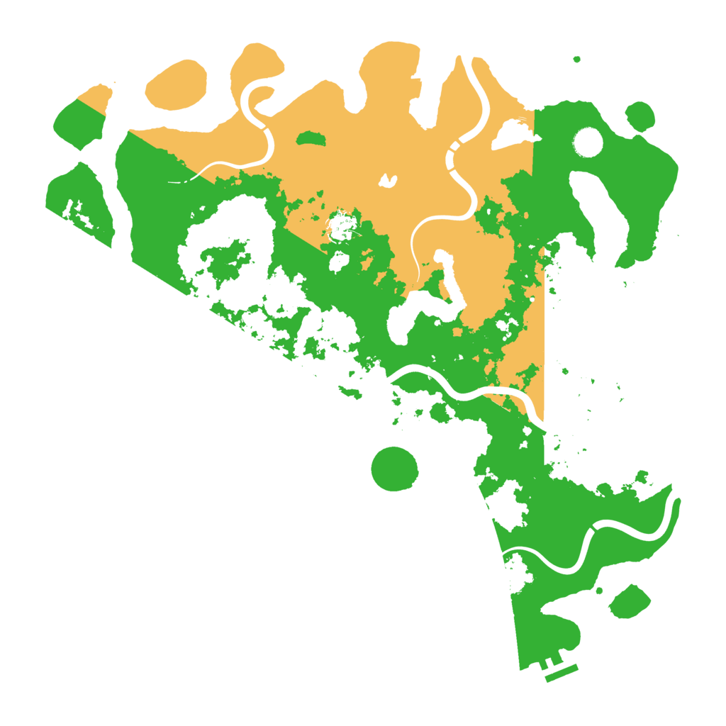 Biome Rust Map: Procedural Map, Size: 4300, Seed: 328098675