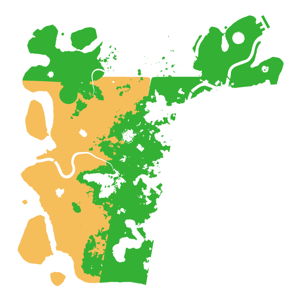 Biome Rust Map: Procedural Map, Size: 4500, Seed: 1780786112