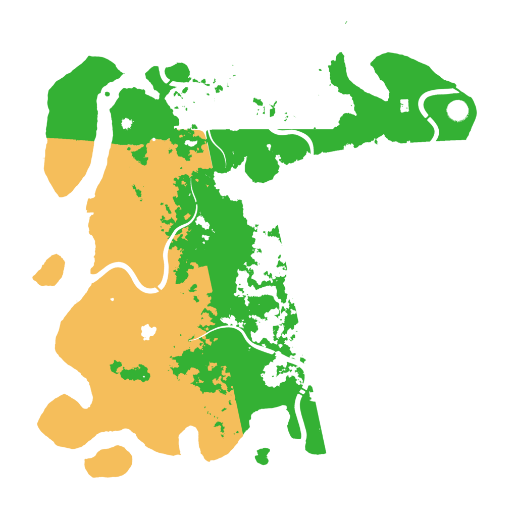 Biome Rust Map: Procedural Map, Size: 4250, Seed: 369369369
