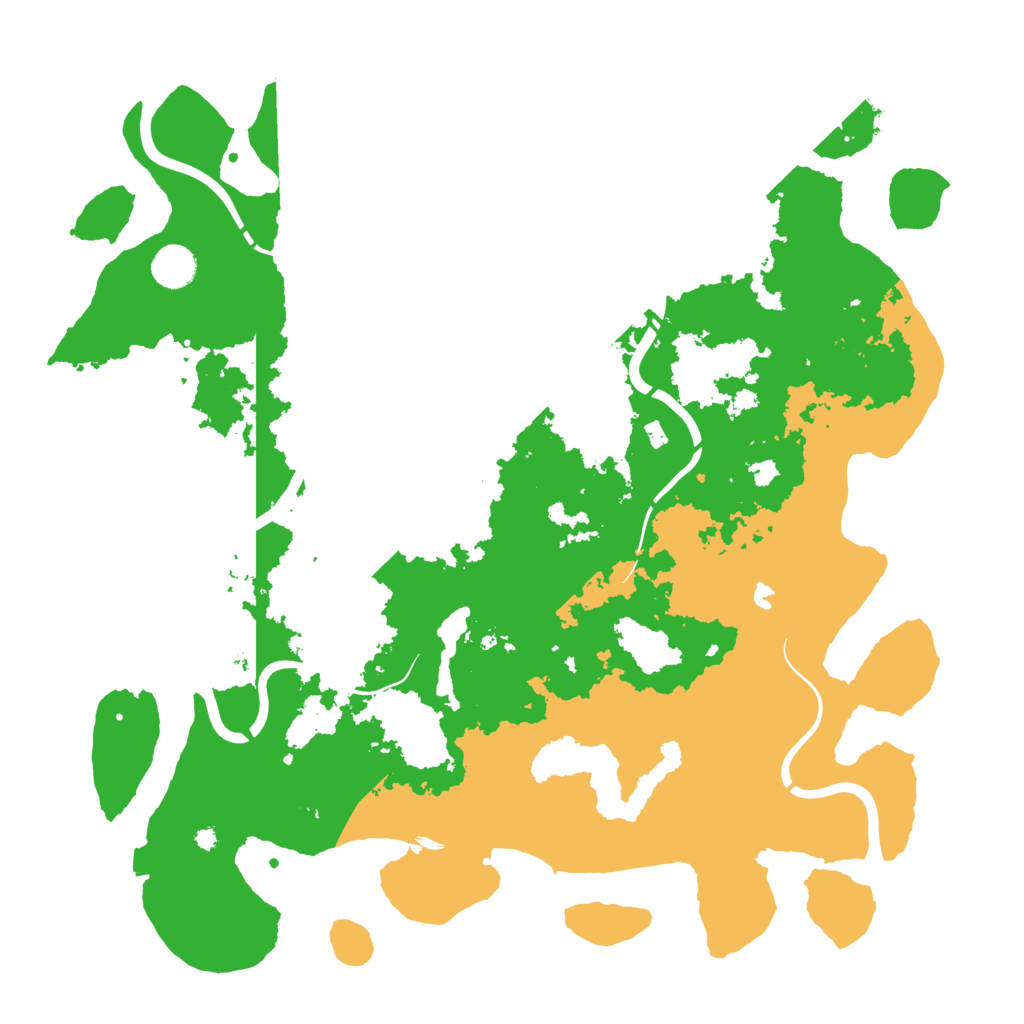 Biome Rust Map: Procedural Map, Size: 4250, Seed: 1336224380