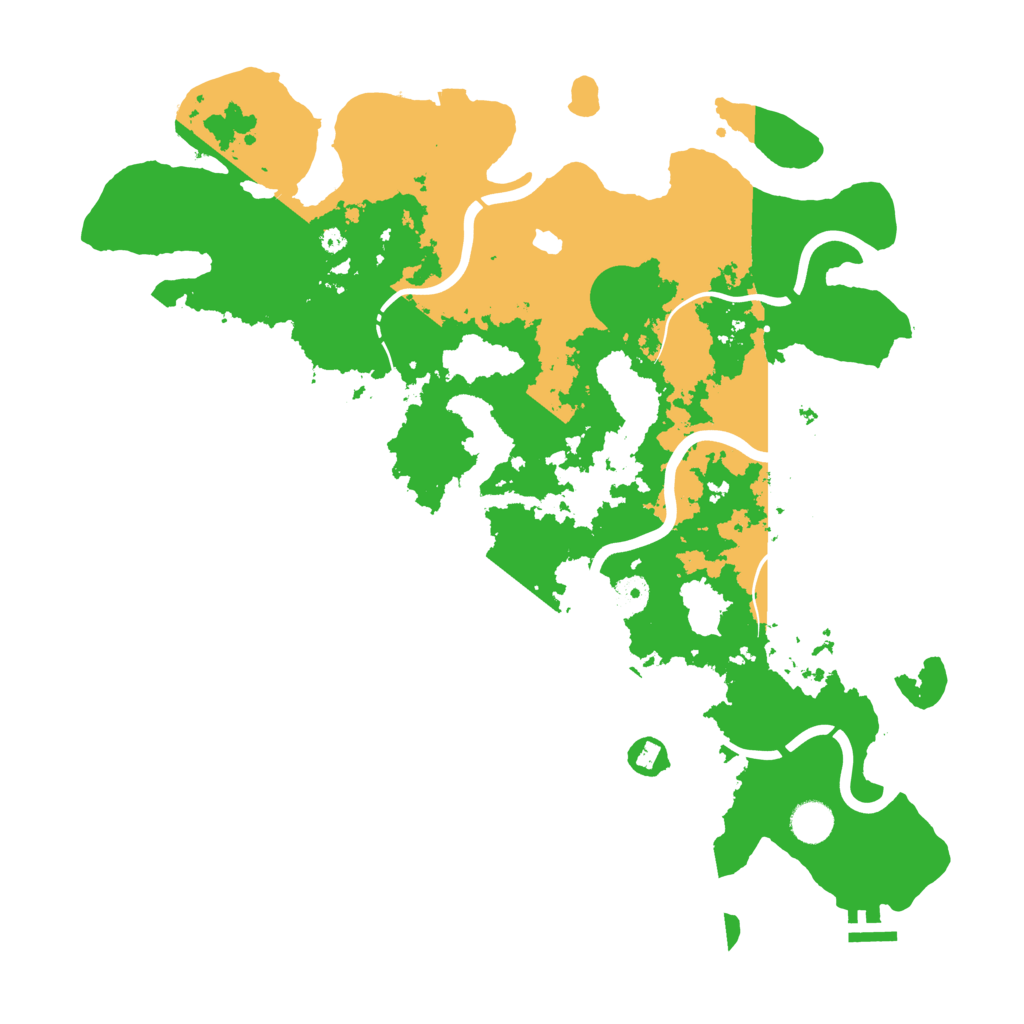 Biome Rust Map: Procedural Map, Size: 4250, Seed: 935915169