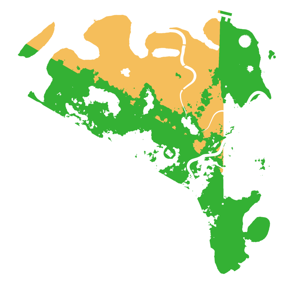Biome Rust Map: Procedural Map, Size: 4250, Seed: 1775698952