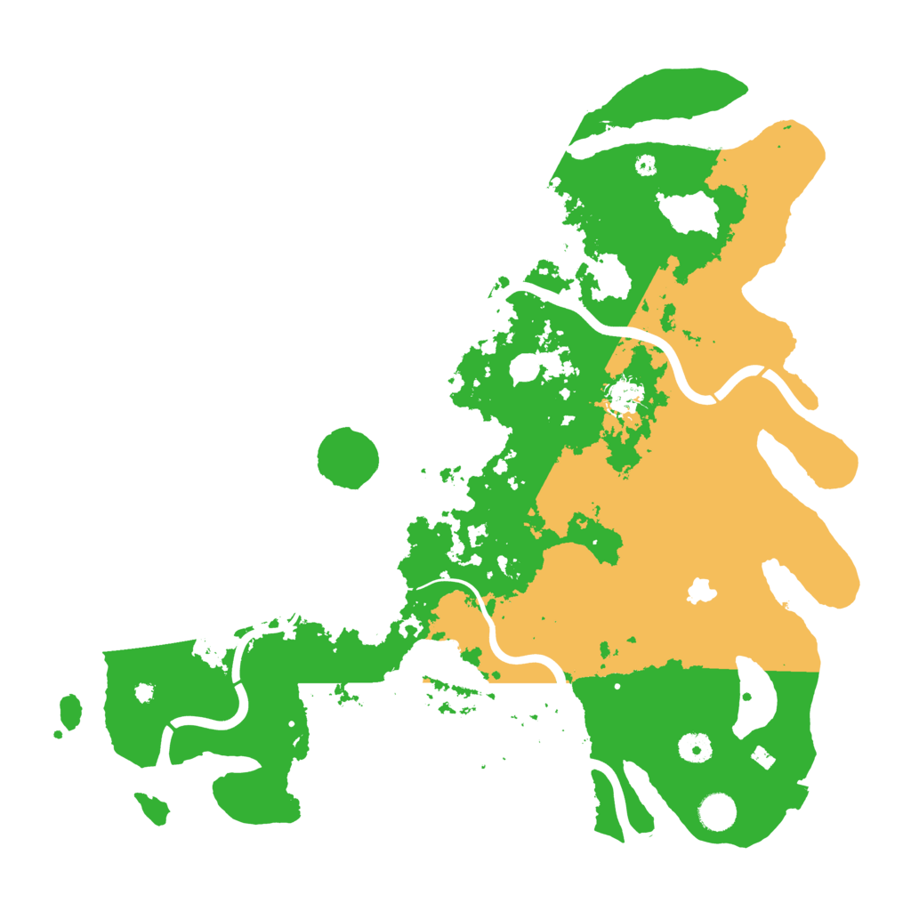 Biome Rust Map: Procedural Map, Size: 4250, Seed: 131990467
