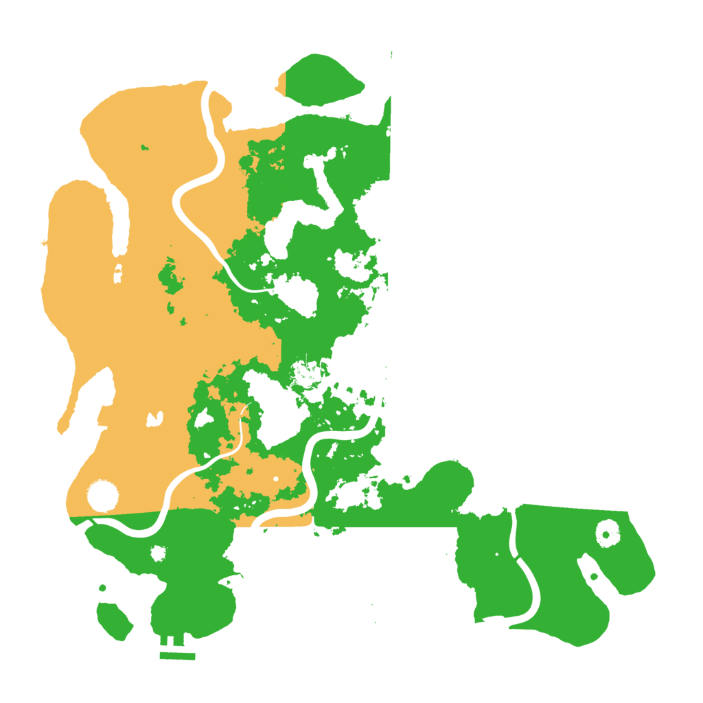 Biome Rust Map: Procedural Map, Size: 4000, Seed: 114332057