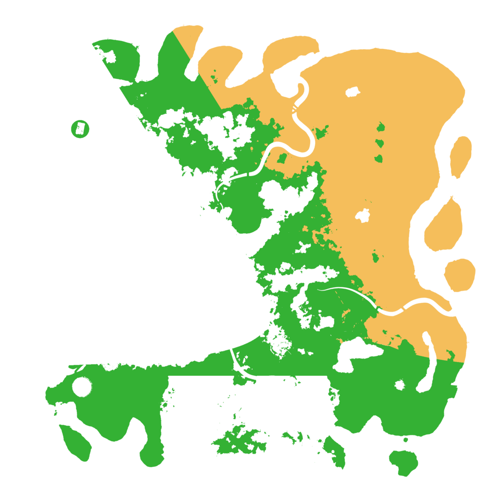 Biome Rust Map: Procedural Map, Size: 4500, Seed: 1413483328