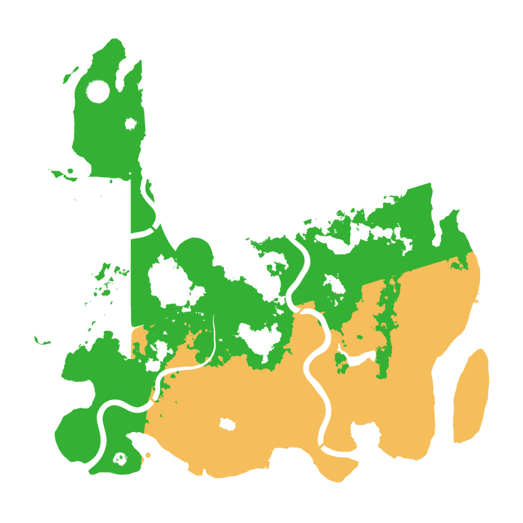 Biome Rust Map: Procedural Map, Size: 4000, Seed: 137440208
