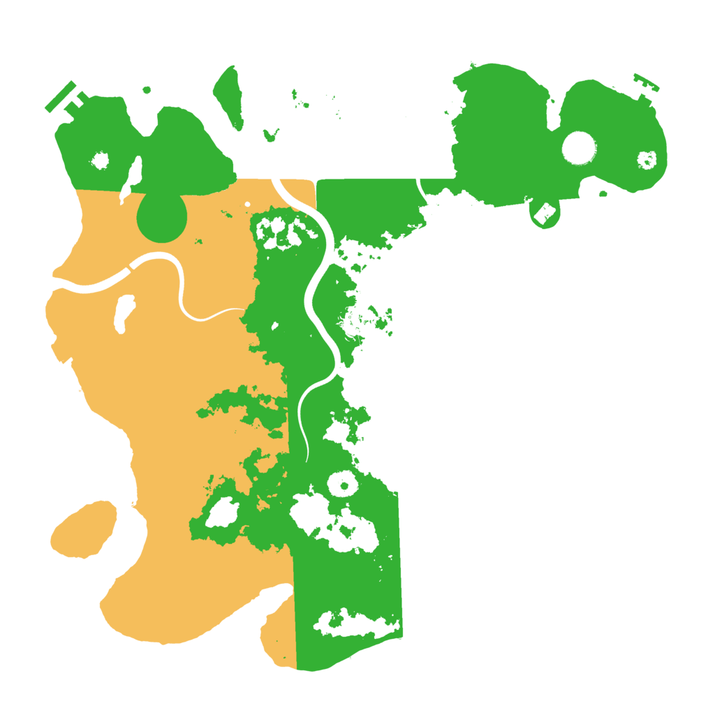 Biome Rust Map: Procedural Map, Size: 3750, Seed: 5471