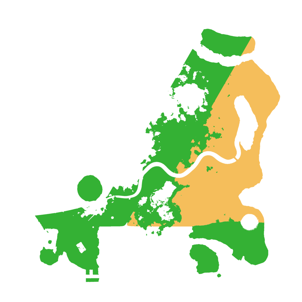 Biome Rust Map: Procedural Map, Size: 3250, Seed: 9634