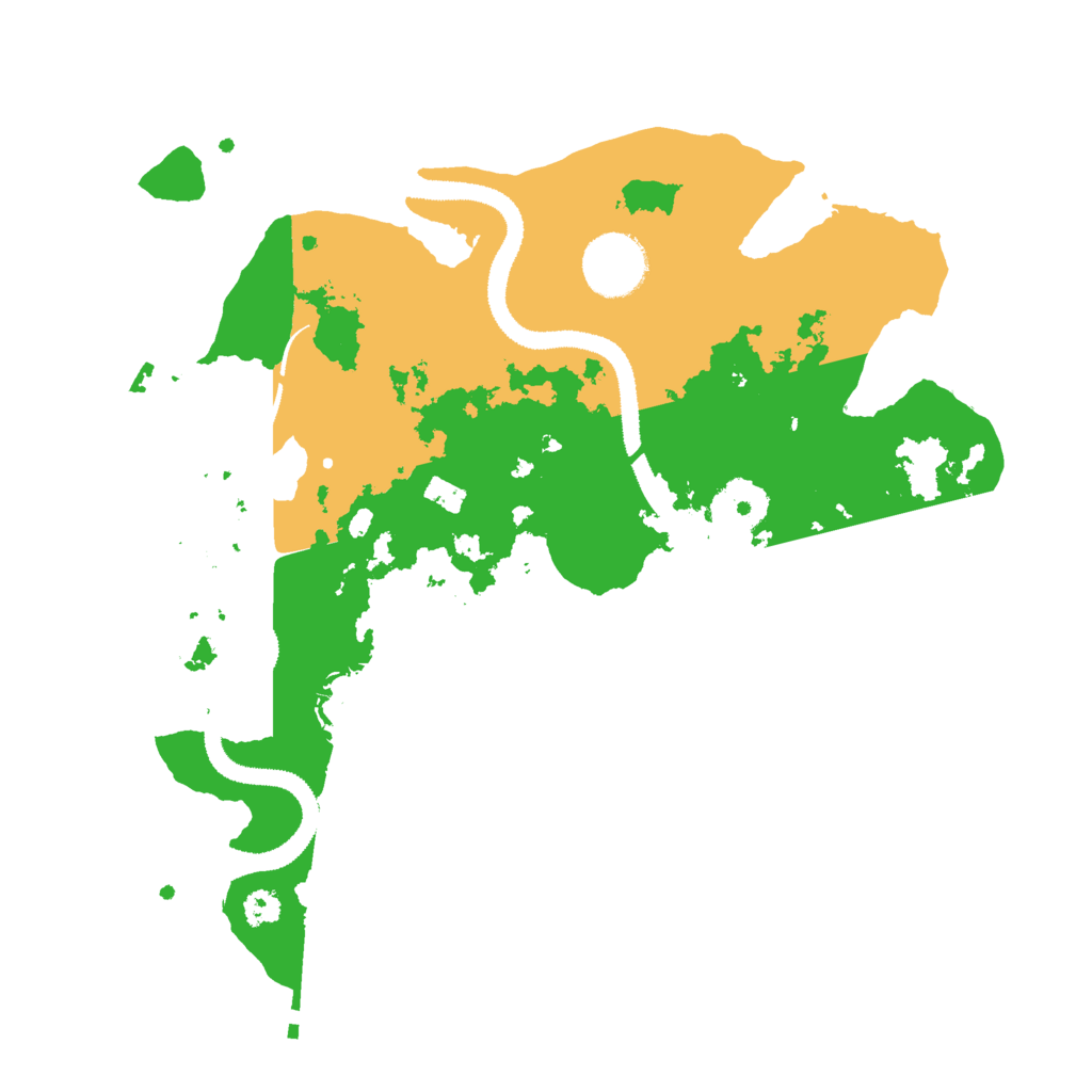 Biome Rust Map: Procedural Map, Size: 3000, Seed: 1915007247