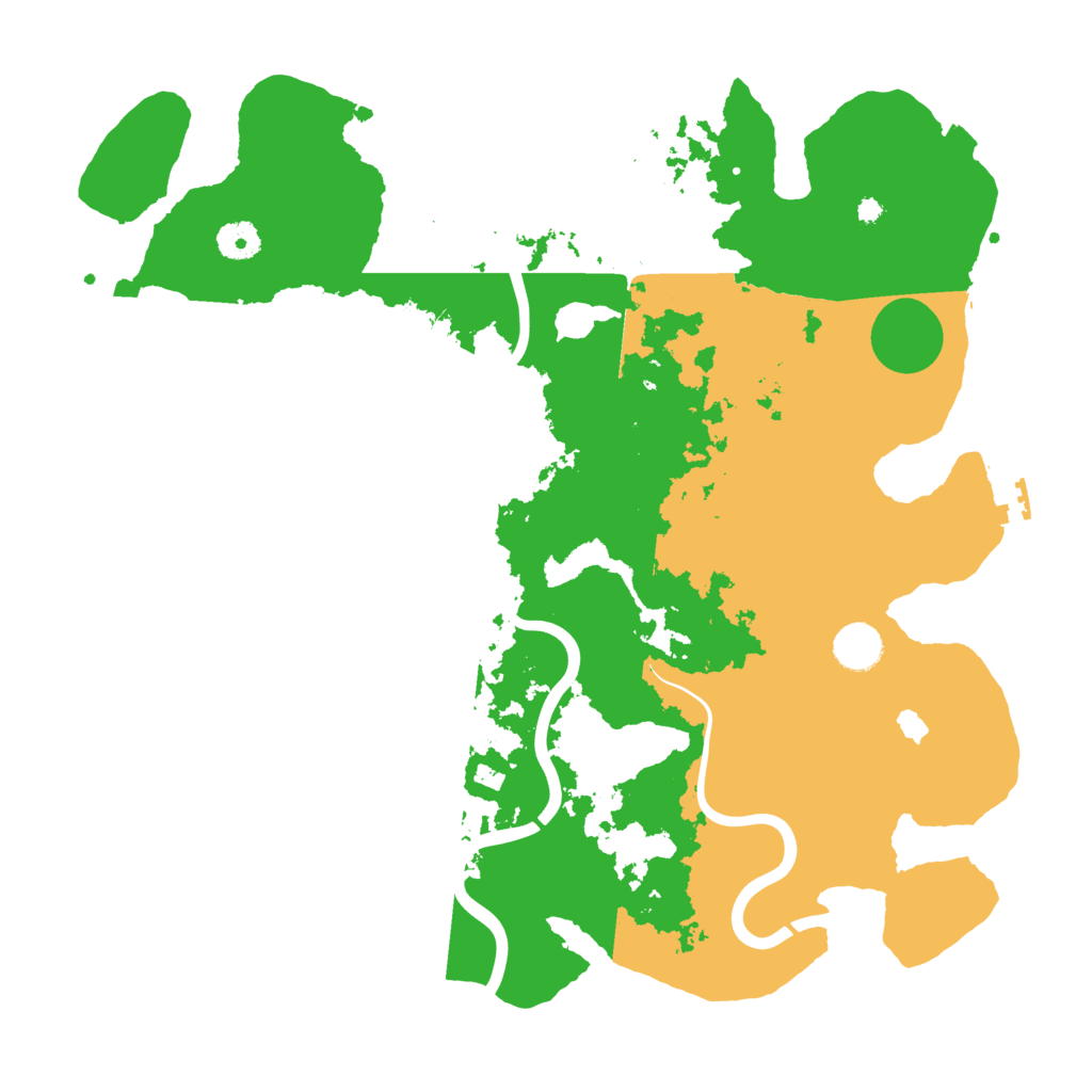 Biome Rust Map: Procedural Map, Size: 4000, Seed: 1421921179
