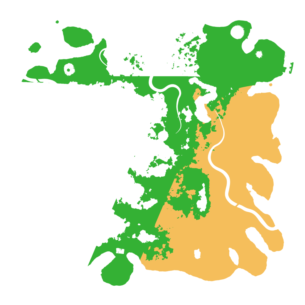 Biome Rust Map: Procedural Map, Size: 4000, Seed: 2682400
