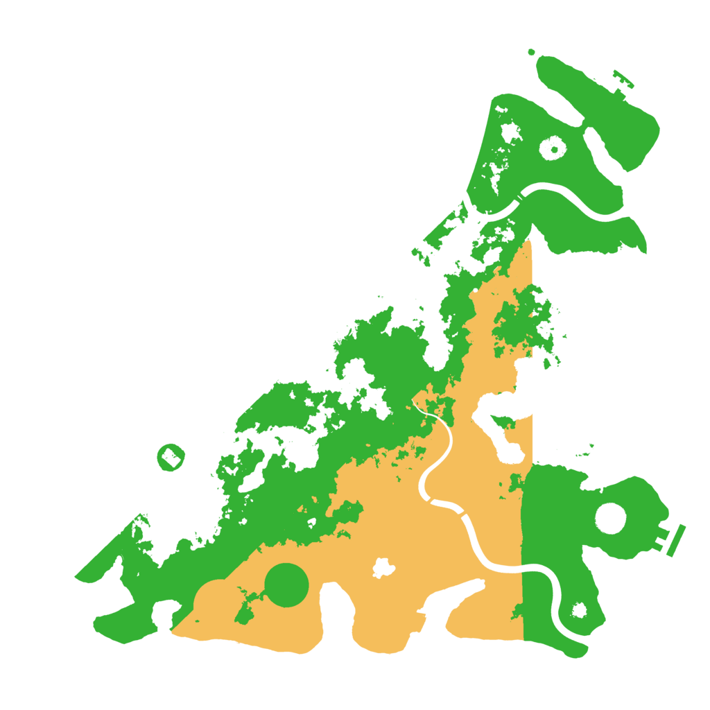 Biome Rust Map: Procedural Map, Size: 4250, Seed: 338473884