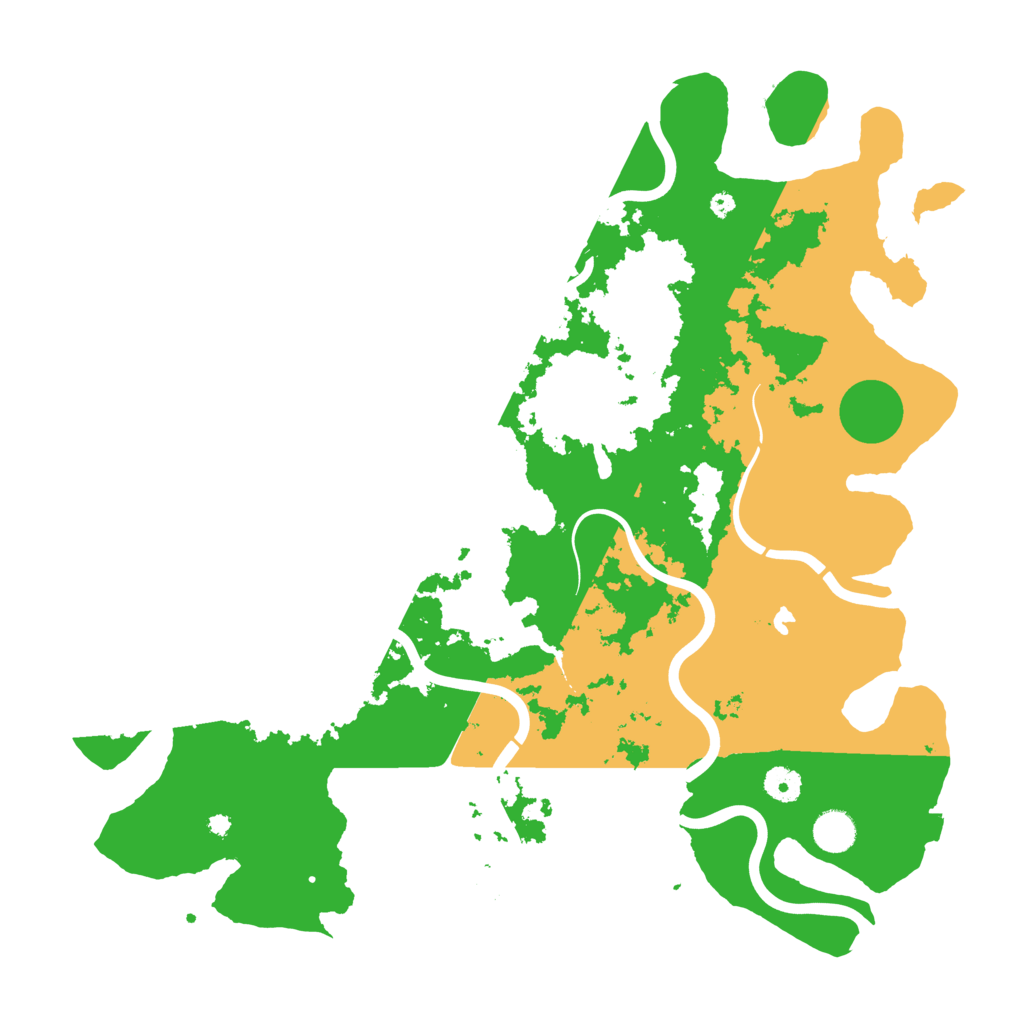 Biome Rust Map: Procedural Map, Size: 4250, Seed: 1919