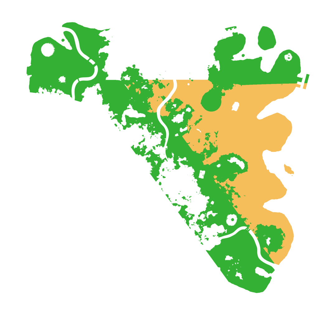 Biome Rust Map: Procedural Map, Size: 4250, Seed: 686383648