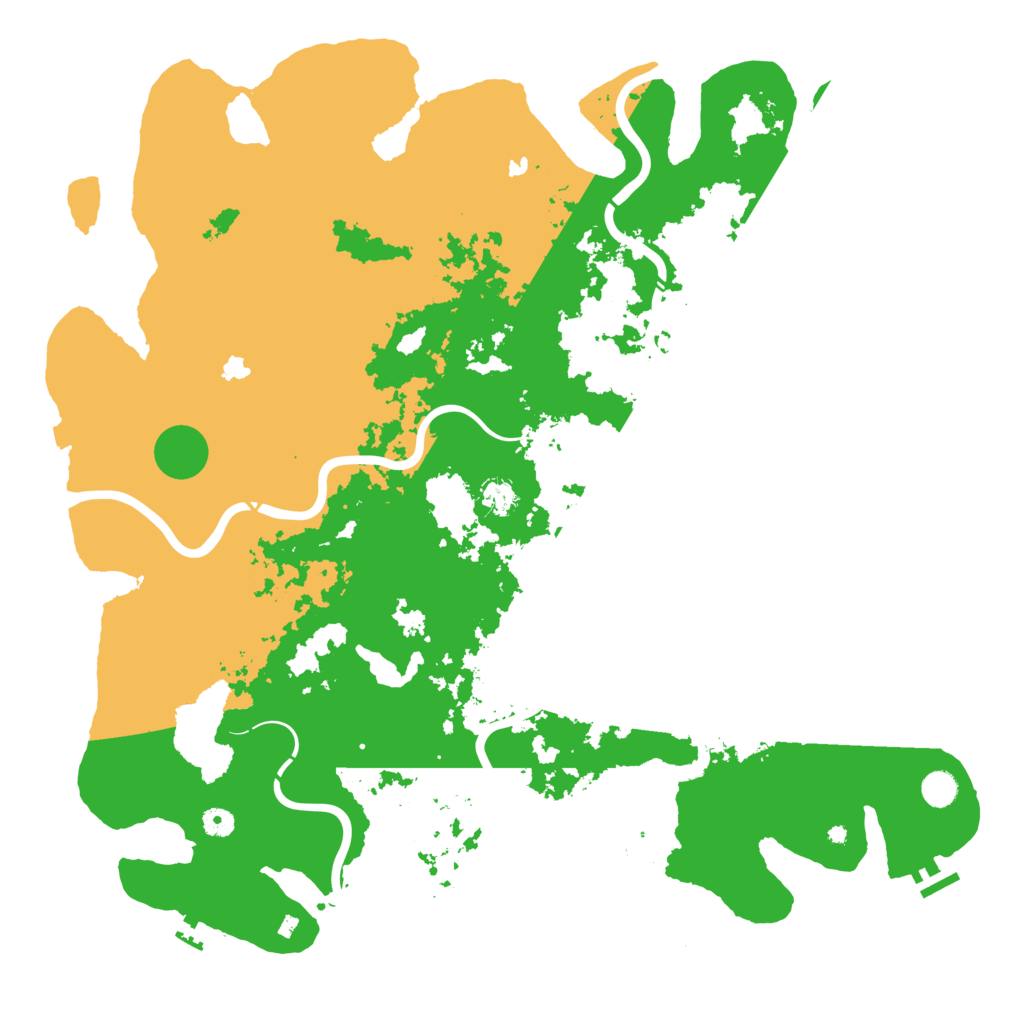 Biome Rust Map: Procedural Map, Size: 5000, Seed: 1512466447